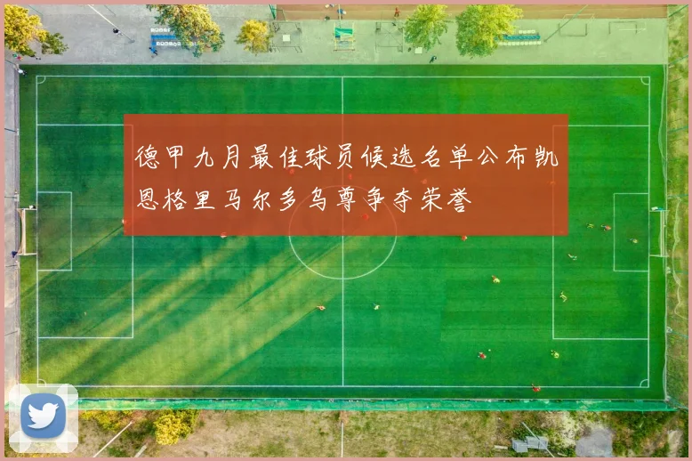 德甲九月最佳球员候选名单公布凯恩格里马尔多乌尊争夺荣誉